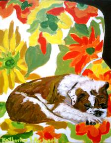 cleo sleeping on flower chair web.jpg