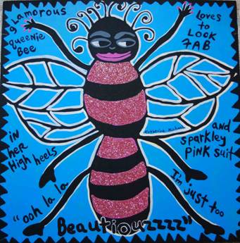 bee in photoshop for web